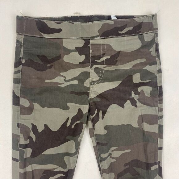 True Religion World Tour Starlet Green Camouflage Legging Pant Sz M Pull On - Picture 2 of 10